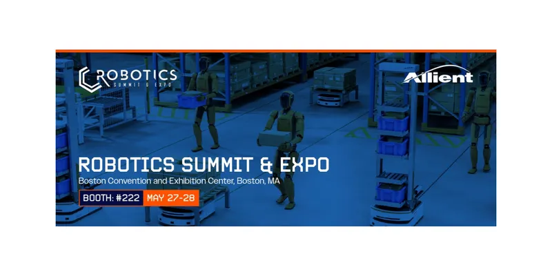 Allient Inc. to Showcase Motion Technologies at Robotics Summit & Expo 2026